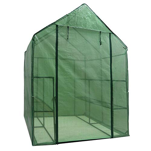 2 Greenhouse+Shelves+Waterproof+Portable+Seedlings