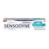 Sensodyne Deep Clean Toothpaste for Sensitive Teeth, 4 Ounce Tube