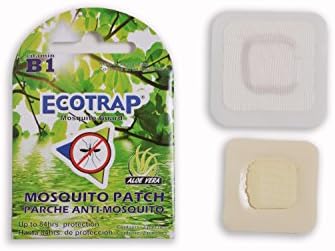 20-Pk Ecotrap Guard 84hr Mosquito Patch (40pcs) Natural Non toxic Waterproof Alternative Protection Insect Bug Repellent Spray Killer Citronella Bracelet Stickers Candle Net Swatter Zapper Torch Coil