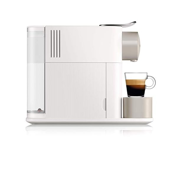 Nespresso De'Longhi EN 500.W Kaffeekapselmaschine, 1400W, 1 L, 19 Bar, Silky Weiß – Bild 4