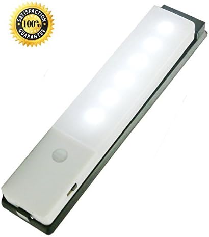 Sino Banyan Wireless Motion Sensing Lights,3M Adhesive,Base Plate and Screws Included-Cool White