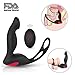 Couple Sex Enhancing Eletric Massager Men Rechargeable Stimulator Massaging Toys with Flexible Rings Slient Soft Skin Friendly