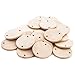 Round 1-1/2 inch Real Wooden Board Tags – Circular Wooden Tags for Birthday Boards, Chore Boards or Other Special Dates (1-1/2 | Bag of 300)
