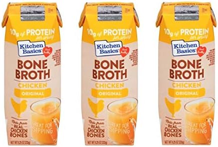 Kitchen Basics Original Chicken Bone Broth, 8.25 oz (Pack of 3)