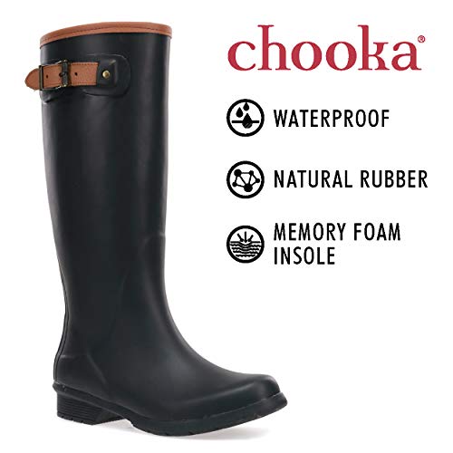 rain boots with memory foam