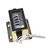 Walfront D67-F 5 Digit Mechanical Resettable Manual Hand Pull Stroke Tally Counter 0-99999 Used in Textiles, Machinery, Winding Hill