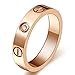 JJTZX Adjustable Sideways Arrow Ring Celebrity Style Double Wrap Layering Stackable Knuckle Ring Wedding Gift