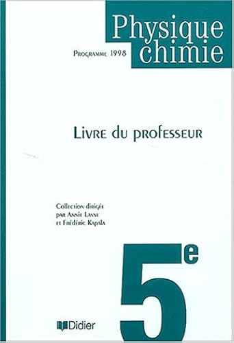 Download Physique 5ème (guide pédagogique) PDF