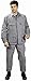 Camouflage Military BDU Pants, Army Cargo Fatigues (Grey, Size X-Large)