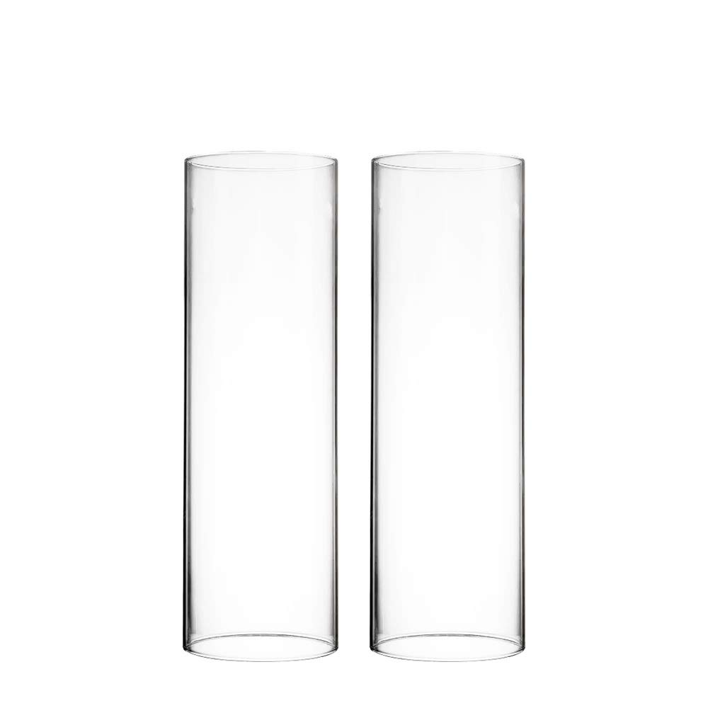 Home Decor Extra Large Glass Hurricane Candle Holder 12 5 Inches