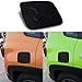 E-cowlboy Fuel Filler Gas Cap Cover Aluminum Black Exterior Accessories Gas Tank Cover for Jeep Renegade 2015-2018