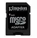 Kingston 2 GB microSD Flash Memory Card with SD and miniSD Adapters SDC/2GB-2ADP