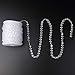 99FT Acrylic Plastic Clear Beads String for Chandelier Curtains for Doorways Decoration