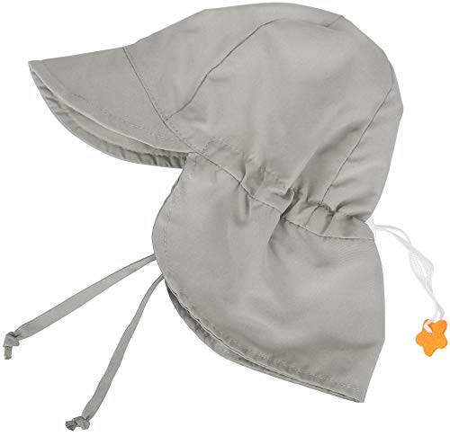 SimpliKids Baby Boy Sun Hat Toddler UPF 50+ UV Ray Sun Protection Kids Beach Hat w/Neck Flap Boys Sun Hat,Grey,2-4 Y - Thumbnail 7