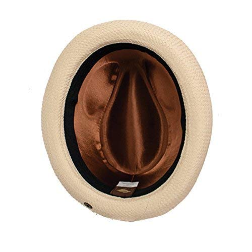 Peter Grimm Men's Standard Depp Natural Straw Fedora, XX-Large