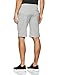 NIKE Sportswear Men's Jersey Club Shorts, Dark Grey Heather/White, Large