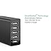 ZILU 40w 5-Port USB Charging Station - Black