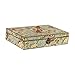 Walnut Hollow Unfinished Wood Keepsake Box with Hinged Lid for Arts, Crafts, Hobbies and Home Storage