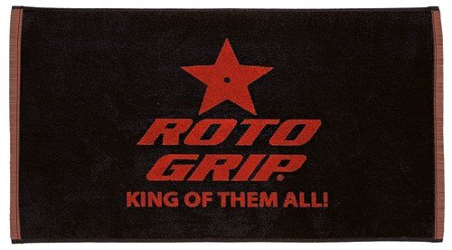 Roto Grip Woven Towel Black/Red