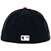 MLB Detroit Tigers Authentic On Field Road 59FIFTY Fitted Cap, NAVY, 7