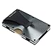 Mens Money Clip Card Holder,SGUTEN RFID Blocking Credit Card Holder Anti Scan Card Case Aluminum Wallets For Men Black Gray
