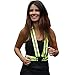 Adjustable Reflective Vest - Essential Running Gear for Your Safety - Best Used to be Seen at Night for Cycling, Walking The Dog - High Visibility Clothing for Men and Women