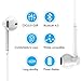 ONXIGLI Wireless Bluetooth Headphones,Bluetooth 4.1 Waterproof Sports Earphones,Noise Cancelling Earbuds(White)thumb 4
