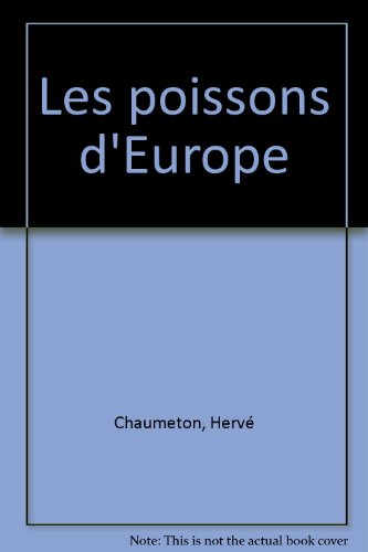 Les  poissons d'Europe