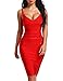 Bshare Women's V Neck Bandage Bodycon Dresses BH14369-1