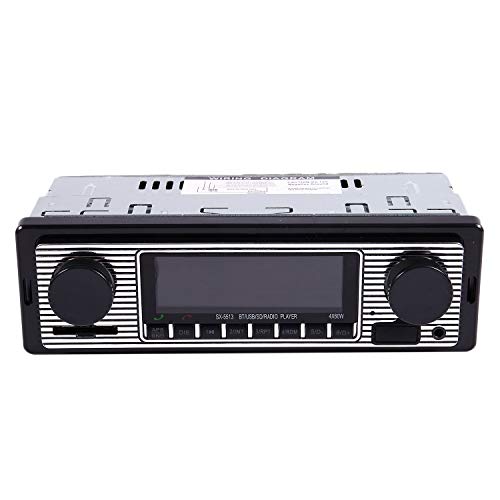 TOOGOO Autoradio MP3 Player Vintage Stereo USB Stereo AUX Car Audio