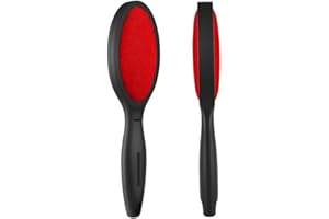 Double Sided Clothes Brush Reusable Lint Brush Pet Hair Remover Tool for Furniture Carpet 2PCS