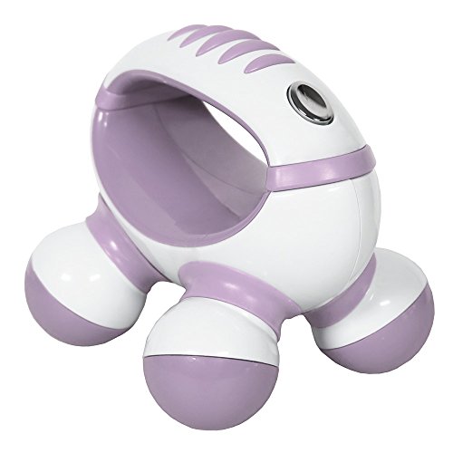 Homedics PM50 Hand Held Mini Massager with Hand Grip, Battery Operated
