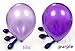 100pcs Balloons Purple Lavender Mixed Balloons Latex 10 Inch Pearl Helium Purple Balloon for Wedding Birthday Graduation Party Decorations