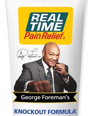 Real Time Pain Relief George Foreman's Knockout Formula