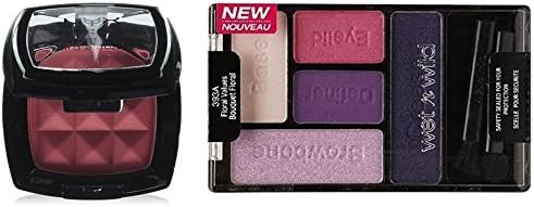 NYX Blush &amp; FREE Gift Eyeshadow | NYX Cosmetics Powder Blush, Mocha and Wet n Wild Color Icon Eye Shadow Palette C393a