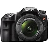 Sony Alpha SLT-A65VL DSLR 24.3MP SLR Camera with 3-Inch LCD Screen and 18-55mm Lens (OLD MODEL)