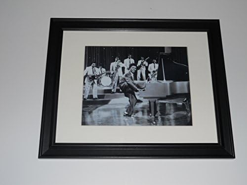 Little Richard Penniman 1957 at the Piano Classic Framed Print 14" by 17"