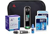 Contour Next Test Strips, 20 Count + Contour Next ONE Bluetooth Meter + Contour Next Lancing Device + Active Forward Lancets (50 Count)