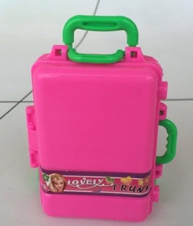 barbie storage suitcase
