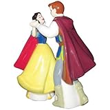 Westland Giftware Life According to Disney Princesses Snow White and The Prince Dance 4-Inch Magnetic Salt and Pepper Shakers