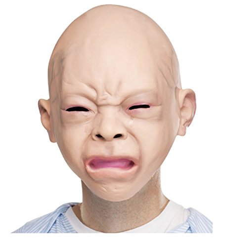 Fun World Crying Baby Mask - //coolthings.us