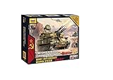 Zvezda Models 1/100 Shilka Soviet Anti-Aircraft Weapon System Snap Fit