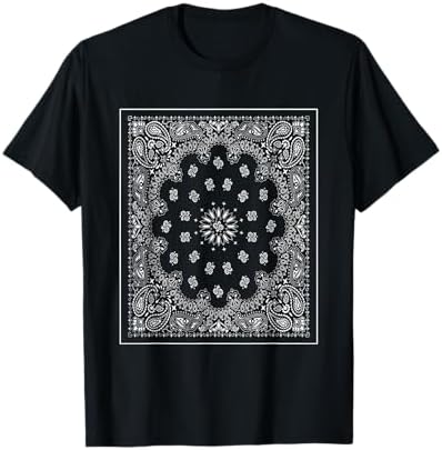 Amazon.com: Black or Dark Bandanna T-Shirt : Clothing, Shoes & Jewelry