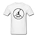 Simhood Men's Michael Jordan Short Sleeve T-Shirt