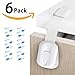 Adoric Upgraded Baby Proofing Cabinet Safety Locks with Magnetic Keys and Adjustable Strap Latch for Child Safety -No Drilling with 3M Adhesive -Ideal for Cabinets, Drawers, Appliances, Toilet, Fridge