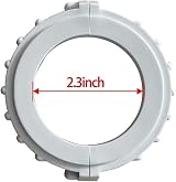 UCEDER 3 Inch Pool Spa Split Nut Unions & Gasket/O-Rings for 2 Inch Heater view 5