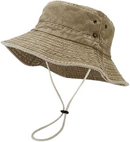 Cloche Bucket Hat with Adjustable Rope, Lightweight Polyester Sun Protection Women Summer Cloche Hat Vintage UV-Protection Sun Hat  main image 4