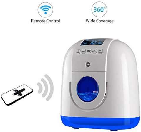 LHYCM Portable Oxygen Concentrator Generator with Nasal Cannula Homecare Medical Machine Travel Use