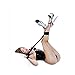 Bed Restraints Sex Bondage Kit SM BDSM S&M Leg Restraint System with Handcuffs Ankle Cuffs Whips Ball Gag Adults Fetish Sex Toys Sex Restraining Sets Gifts for Couples Men Women