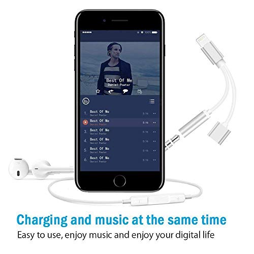 image for Tenwow Headphone Jack Audio adapter to 3.5mm Cable Compatible for iPho